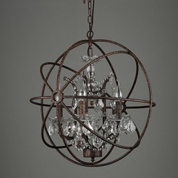Chandeliers Crystal Traditional/Classic Bedroom / Dining Room / Entry / Hallway Metal
