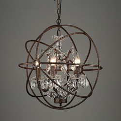 Chandeliers Crystal Traditional/Classic Bedroom / Dining Room / Entry / Hallway Metal