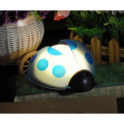 Sound Control and Light-dependent Control Night Light Cute Ladybug with Extensible Wings BC20