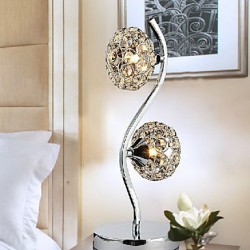 Creative Crystal Table Lamp With 2 Light 220-240V