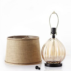 Modern Minimalist Table Lamp In Glass Body 220-240V