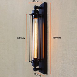 40W 110v-240V Europe Retro Clothing Store Restaurant Scene Decorative Arts Wall Sconce