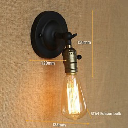 Edison Light Bulb Aisle Retro Minimalist Bedside Aisle Cafe Terrace Channel Mini Wall Sconce