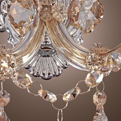 Elegant Crystal Wall Light with 2 Lights