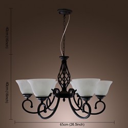 Max 60W Traditional/Classic Candle Style Others Chandeliers Living Room / Bedroom / Dining Room