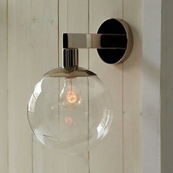 Contemporary and contracted glass wall lamp