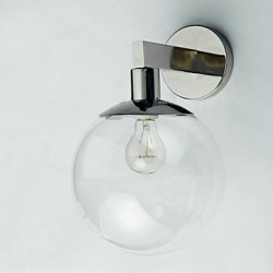Contemporary and contracted glass wall lamp