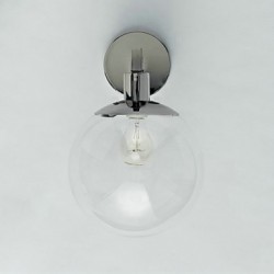 Contemporary and contracted glass wall lamp