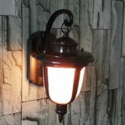 Outdoor Wall Lights , Traditional/Classic E26/E27 Metal