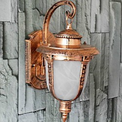 Outdoor Wall Lights , Traditional/Classic E26/E27 Metal