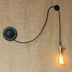 Free Climbing Contracted Wire Free Wall Lamp Control Art
