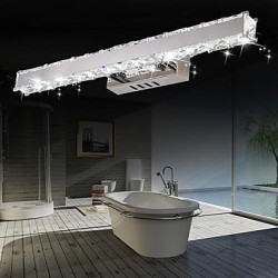 Crystal / LED Bathroom Lighting,Modern/Contemporary LED Integrated Metal