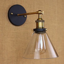 Industrial Bell Type American Country Decorative Wall Sconce