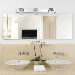 Wall Sconces / Bathroom Lighting / Wall Washers Crystal / LED / Mini Style Modern/Contemporary Metal