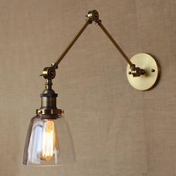 Retro Vintage RACK Bedroom Bedside Exclusive Hotel Lobby Decorated Antique Bronze Wall Sconce