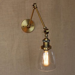 Retro Vintage RACK Bedroom Bedside Exclusive Hotel Lobby Decorated Antique Bronze Wall Sconce