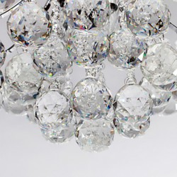 Chandelier Modern Crystal 3 Lights