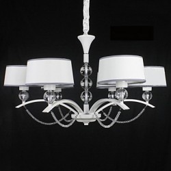 40w Modern/Contemporary Crystal Chrome Fabric Chandeliers Living Room / Bedroom / Dining Room / Hallway