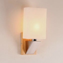 Wall Sconces , Modern/Contemporary E12/E14 Wood/Bamboo