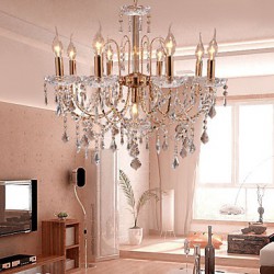 Elegant Crystal Chandelier with 9 Lights