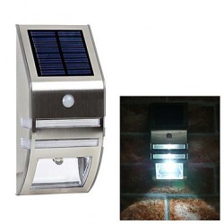 Solar White Wall Light With PIR Motion Sensor(CIS-57228)