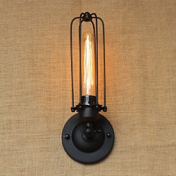 40W 110-240V Retro Minimalist Industrial Bedside Aisle Stairs Balcony Decorative Wall Sconce