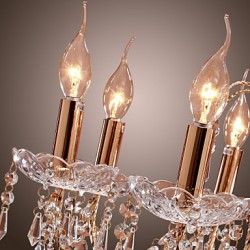 Elegant Crystal Chandelier with 9 Lights