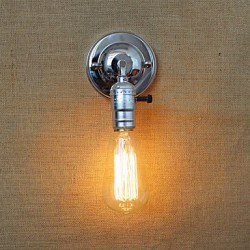 Rotary Switches American Rural Countryside Retro Modern Edison Light Bulb Aisle Mini Living Room Wall Lamp