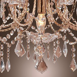 Elegant Crystal Chandelier with 9 Lights