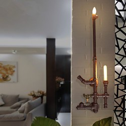 Wall Sconces Mini Style / Bulb Included Rustic/Lodge Metal