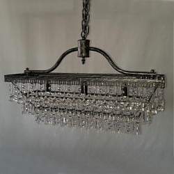 MAX:60W Traditional/Classic Crystal Metal Chandeliers Bedroom / Dining Room / Study Room/Office / Hallway