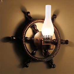 Wall Lamp, One Light, and Glass