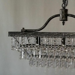 MAX:60W Traditional/Classic Crystal Metal Chandeliers Bedroom / Dining Room / Study Room/Office / Hallway