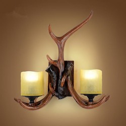Wall Sconces Mini Style / Bulb Included Traditional/Classic Resin