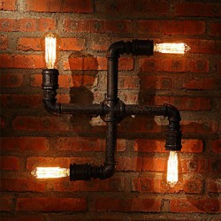 Wall Sconces Mini Style Rustic/Lodge Metal