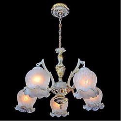 Jane Retro Bedroom lamp Iron Mediterranean Restaurant Study Lighting 5