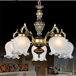 Jane Retro Bedroom lamp Iron Mediterranean Restaurant Study Lighting 5