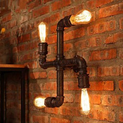 Wall Sconces Mini Style / Bulb Included Rustic/Lodge Metal