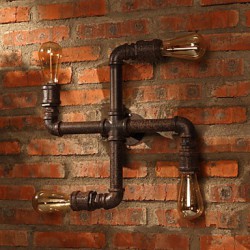 Wall Sconces Mini Style / Bulb Included Rustic/Lodge Metal