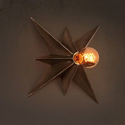 Brief Five-Pointed Star Lighting Personalized Modern Wall Light Child Housing Lamps