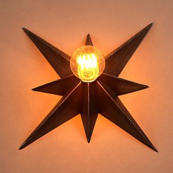 Brief Five-Pointed Star Lighting Personalized Modern Wall Light Child Housing Lamps