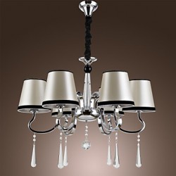 40W Modern/Contemporary / Traditional/Classic / Rustic/Lodge / Vintage / Island Chrome Metal ChandeliersLiving Room / Bedroom / Dining