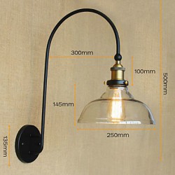 Wall Sconces / Bathroom Lighting / Outdoor Wall Lights / Reading Wall Lights Bulb Included Traditional/Classic Metal