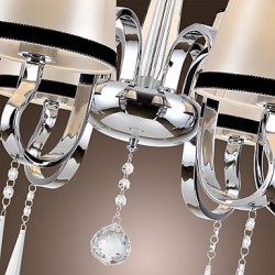 40W Modern/Contemporary / Traditional/Classic / Rustic/Lodge / Vintage / Island Chrome Metal ChandeliersLiving Room / Bedroom / Dining