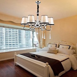 40W Modern/Contemporary / Traditional/Classic / Rustic/Lodge / Vintage / Island Chrome Metal ChandeliersLiving Room / Bedroom / Dining