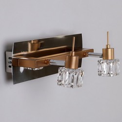 Crystal/Bulb Included Bathroom Lighting , Modern/Contemporary G4 Metal