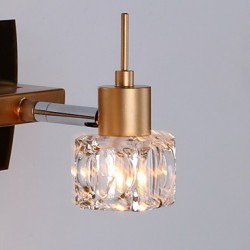 Crystal/Bulb Included Bathroom Lighting , Modern/Contemporary G4 Metal