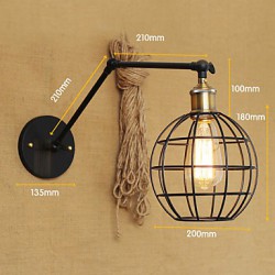 Wall Sconces / Swing Lights / Reading Wall Lights Mini Style Rustic/Lodge Metal