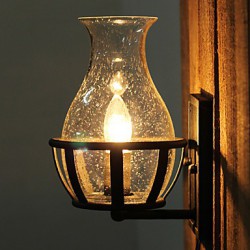 Wall Sconces , Modern/Contemporary E12/E14 Metal