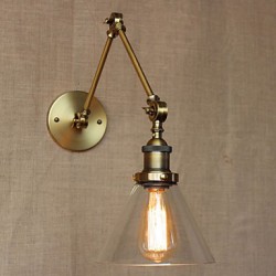 40W 110-240V Retro Vintage Store Exclusively Designed Modern Bronze Church Lobby Decorated Bedroom Wall Lamp